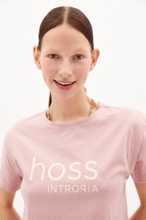 Mujer Hoss Intropia Fabiola Camiseta Hoss Intropia Rosa | Camisetas Y Sudaderas